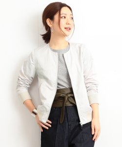B:MING by BEAMS / ツイルノーカラーブルゾン 17SS