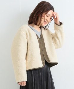 B:MING by BEAMS / リバーシブルボアブルゾン