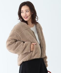 B:MING by BEAMS / リバーシブル ボアショートブルゾン 18AW