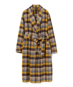 PENDLETON / ショールカラー チェック ガウン
