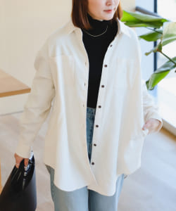 B:MING by BEAMS / 女裝 人字紋 寬鬆 襯衫夾克