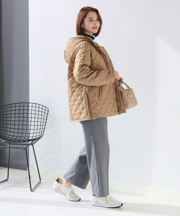 B:MING by BEAMS（ビーミング by ビームス）キルティング フード ショート ブルゾン 24FW（S～M）（ブルゾン ブルゾン）通販｜ BEAMS