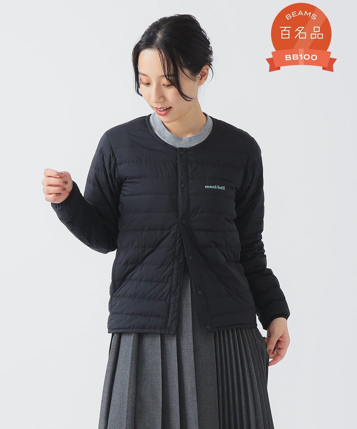 【新品未使用】B:MING beams ダウンジャケット　150 160 B:MING by BEAMS（ビーミング by ビームス）【別注】TAION