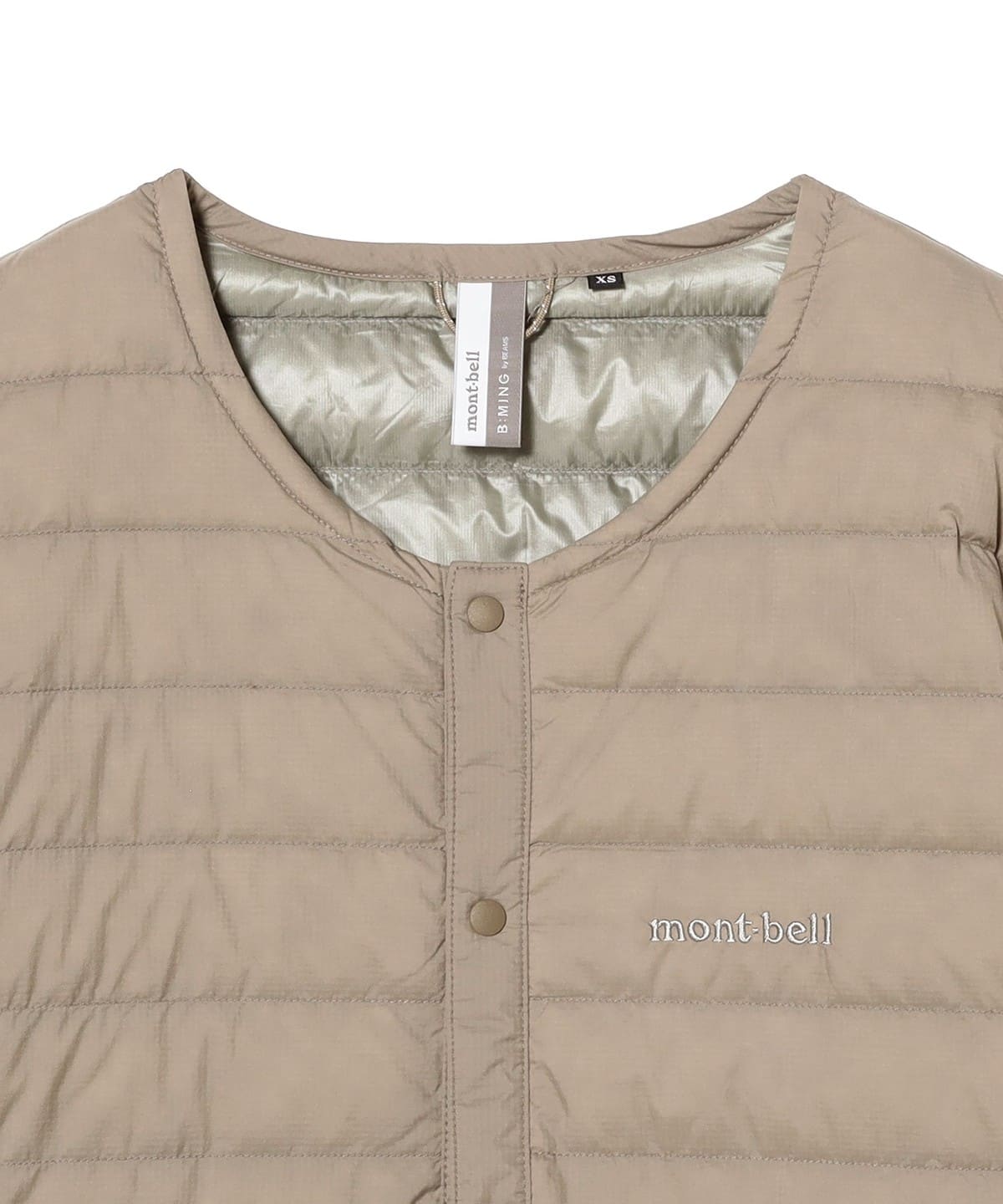 r*e様 mont-bell B:MING ダウンジャケット XS アイボリー B:MING by BEAMS × mont-bell】スぺリオダウン＊今年も登場！｜【閉店
