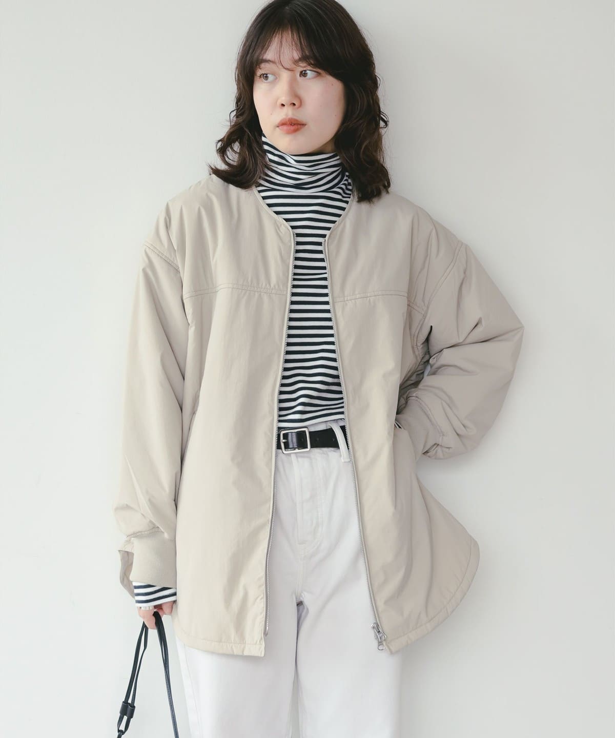 B:MING by BEAMS（ビーミング by ビームス）WOOLUP 中綿 ブルゾン