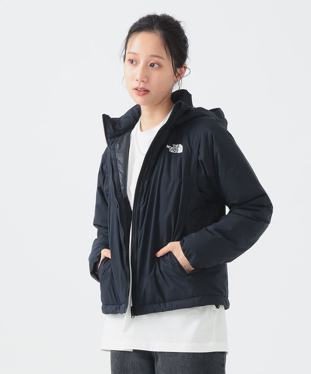 THE NORTH FACE ザ・ノース・フェイス / ジップイン サニーヌック ジャケット NYW82503 ブルゾン WOMEN ブラック L THE NORTH FACE ザ・ノース・フェイス / ジップイン サニーヌック ジャケット NYW82503 ブルゾン WOMEN ブラック L
