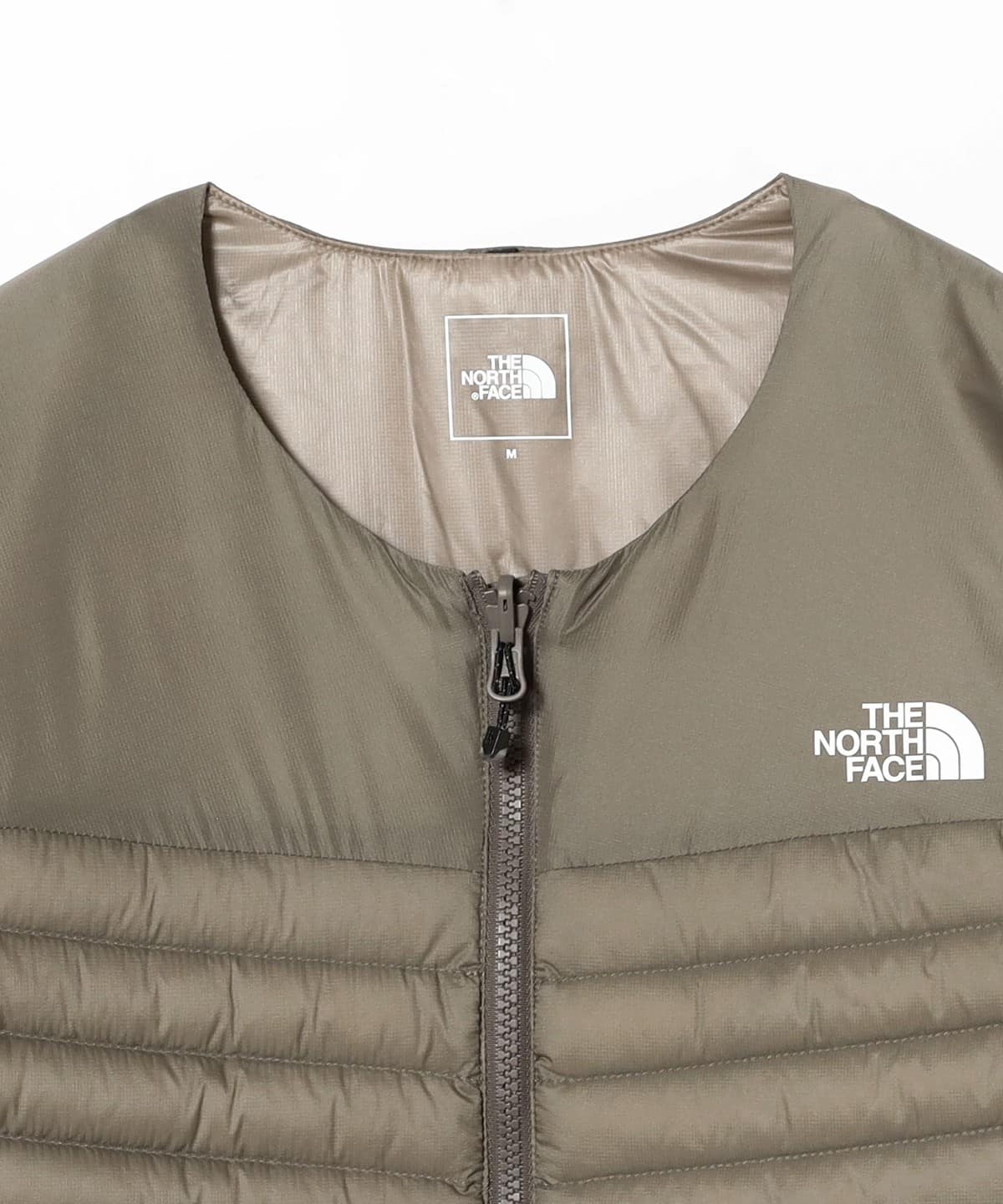 ビームスゴルフ ダウンジャケット 2WAY ワッペン ネイビー L ヘリンボーン mont-bell×B：MING LIFE STORE by BEAMS スペリオダウンラウンド