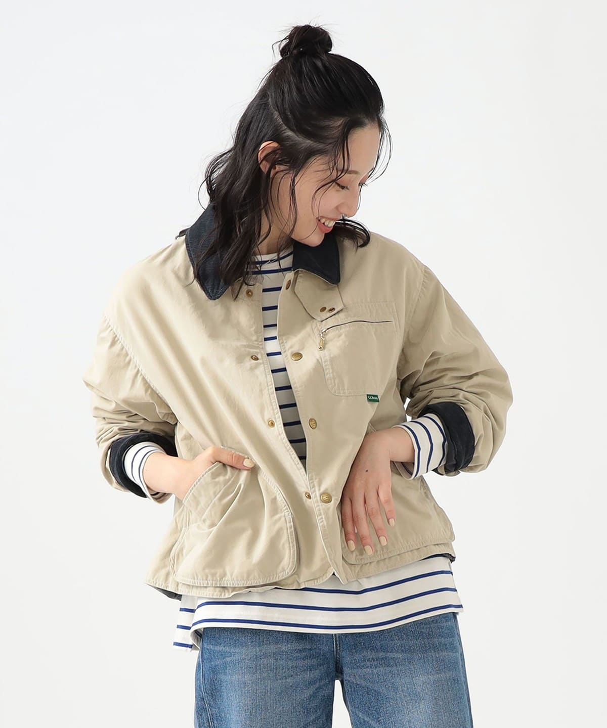L. L.Bean エル・エル・ビーン / Bean's Field Coat Insulated ブルゾン WOMEN LIGHT BEIGE M L. L.Bean エル・エル・ビーン / Bean's Field Coat Insulated ブルゾン WOMEN LIGHT BEIGE M