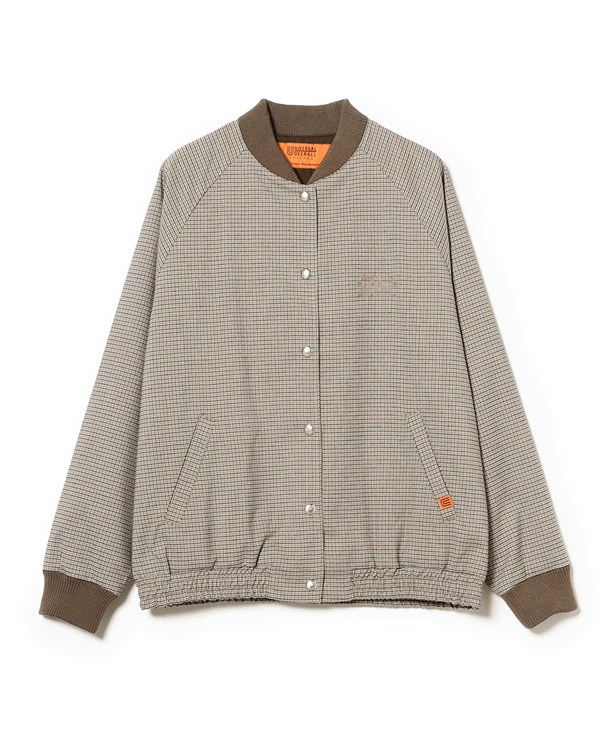 UNIVERSAL OVERALL ユニバーサルオーバーオール / チェック ブルゾン ブルゾン WOMEN G. CLUB ONE SIZE UNIVERSAL OVERALL ユニバーサルオーバーオール / チェック ブルゾン ブルゾン WOMEN G. CLUB ONE SIZE