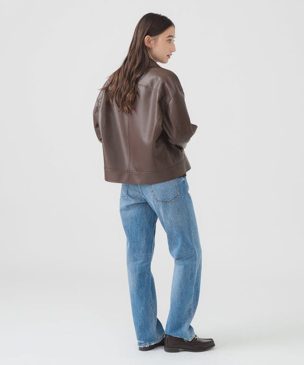 B:MING by BEAMS（ビーミング by ビームス）レザーライク ジャケット