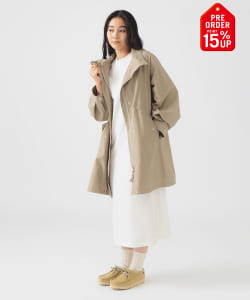 【+15%ポイントUP】【撥水機能】撥水 ロング マウンテンパーカ 25FW（S～M）