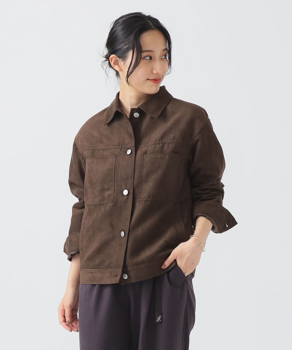 B:MING by BEAMS（ビーミング by ビームス）スエードライク ジャケット