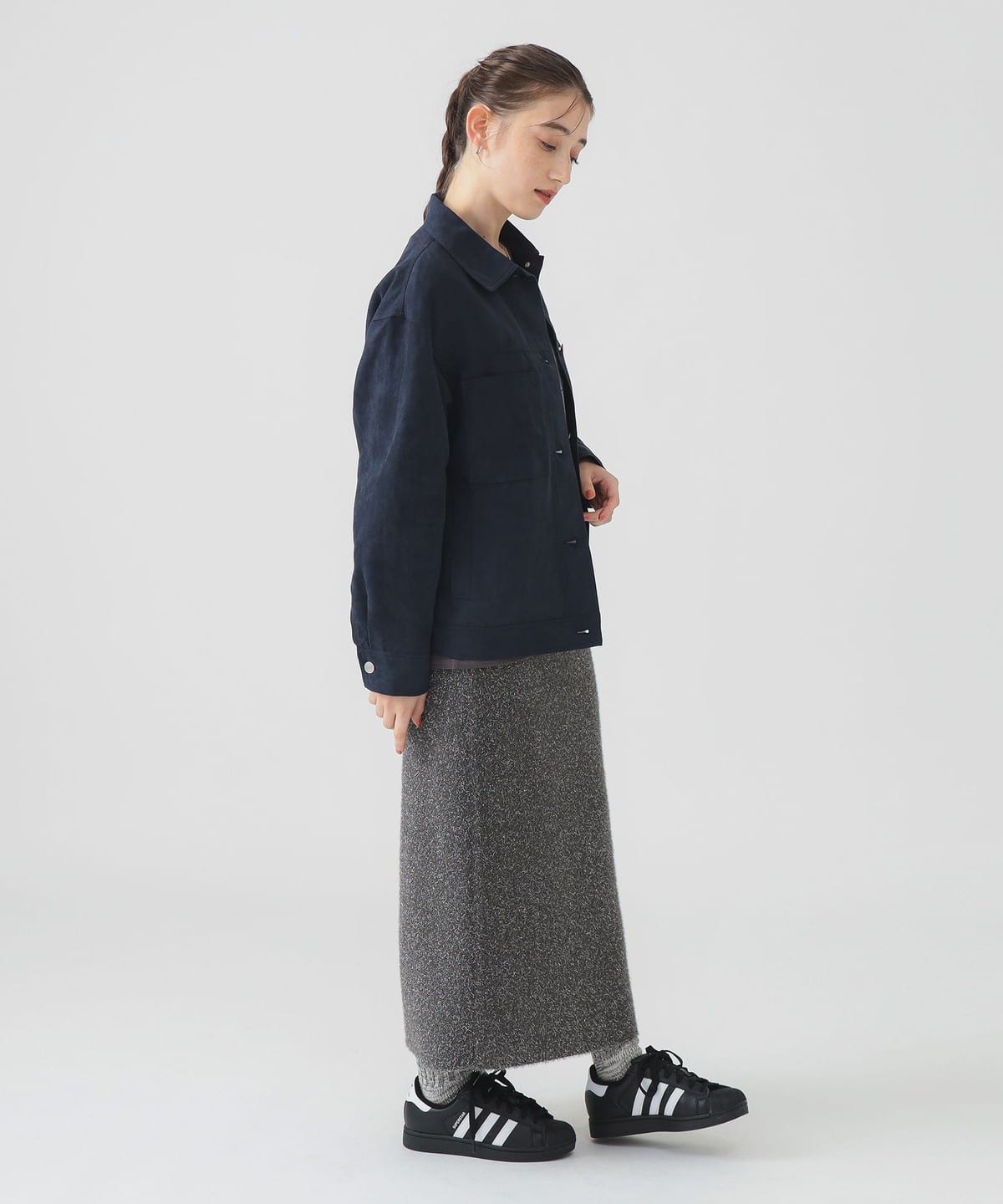 BEAMS ハラダマニア フェイクスエード ジャケット BEAMS OUTLET｜フェイクスエード シングル ライダースジャケット