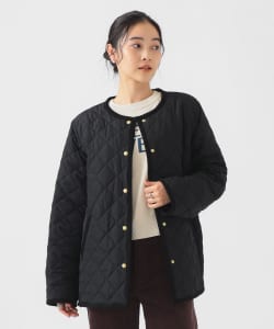 【+15%ポイントUP】キルティング フード ショート ブルゾン（S～M）