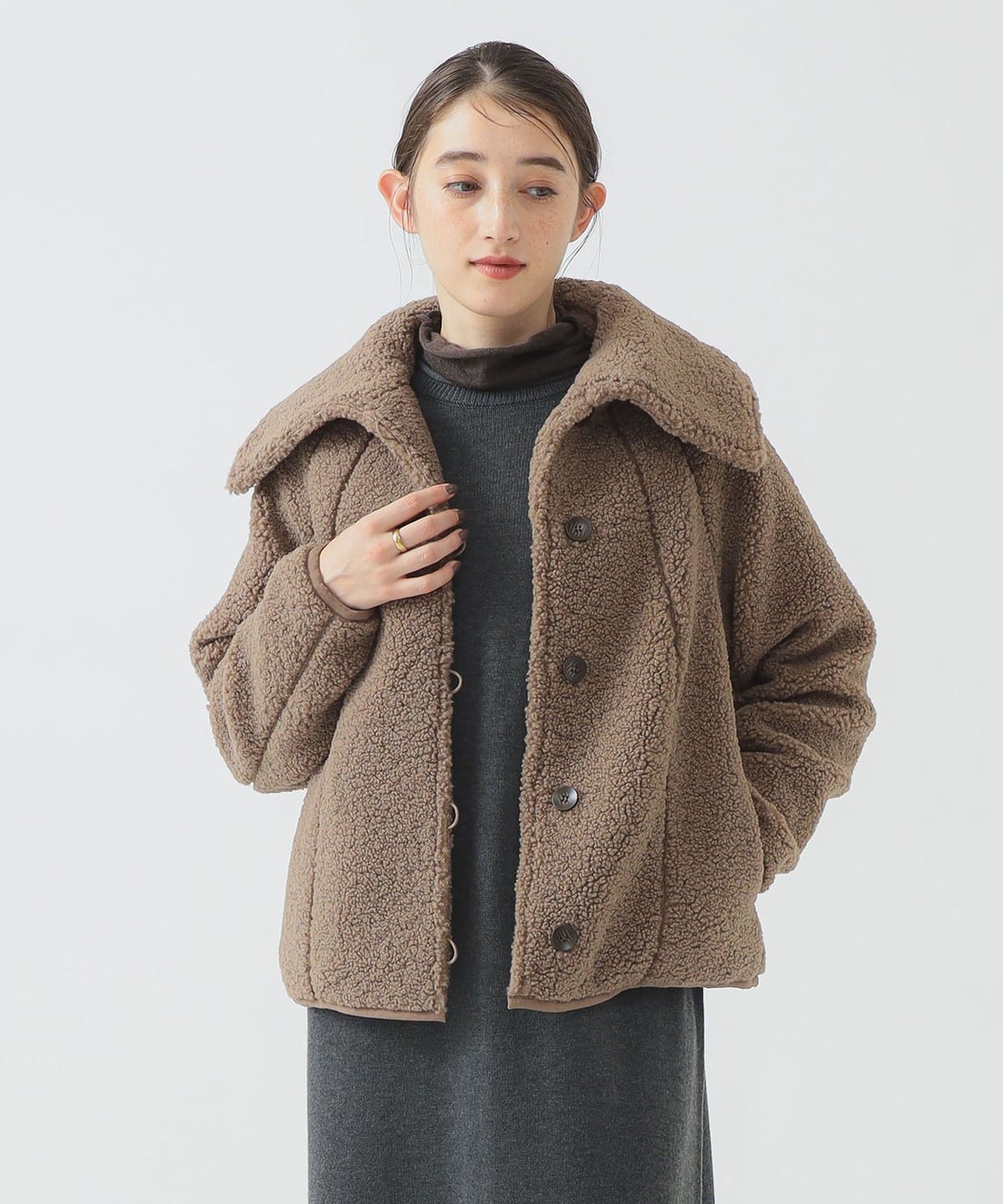 B:MING by BEAMS（ビーミング by ビームス）ボア ブルゾン 25FW