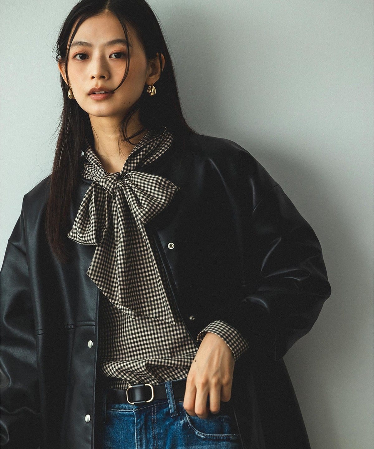 BEAMS 本革 ボア レザージャケット オールブラック Mサイズ レイビームスRay BEAMS 裏ボアレザージャケット 焦げ茶M位 (K