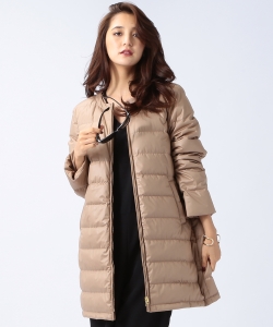 ￥B:MING by BEAMS / 河田フェザー リバーシブルストレッチダウンコート 16AW
