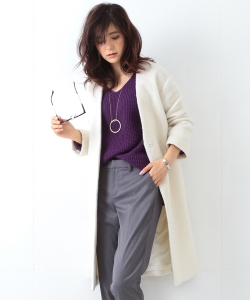 B:MING by BEAMS / シャギートッパーコート 17AW-P