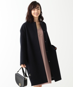 B:MING by BEAMS / ハミルトン ノーカラーコート 18AW