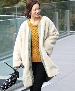 ALPHA INDUSTRIES / リバーシブル ボアライナー コート