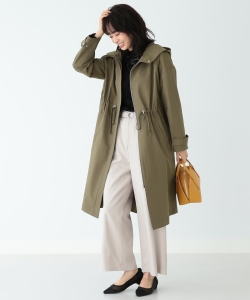 B:MING by BEAMS / ツイルフーデットコート 19SS