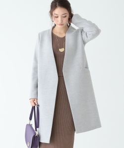 B:MING by BEAMS / Port Phillip ノーカラーコート 18AW