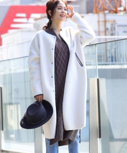 B:MING by BEAMS / ボア ロングコート 19AW