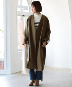 B:MING by BEAMS / オーバー ノーラペル コート  20