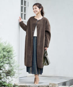 B:MING by BEAMS / ボア ロング コート 20AW