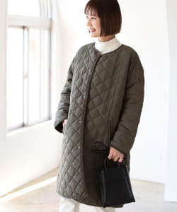 B:MING by BEAMS / キルト ロング コート 20AW
