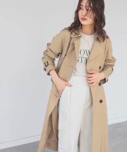 B:MING by BEAMS / 撥水 オーガニックコットン トレンチコート 22SS-P