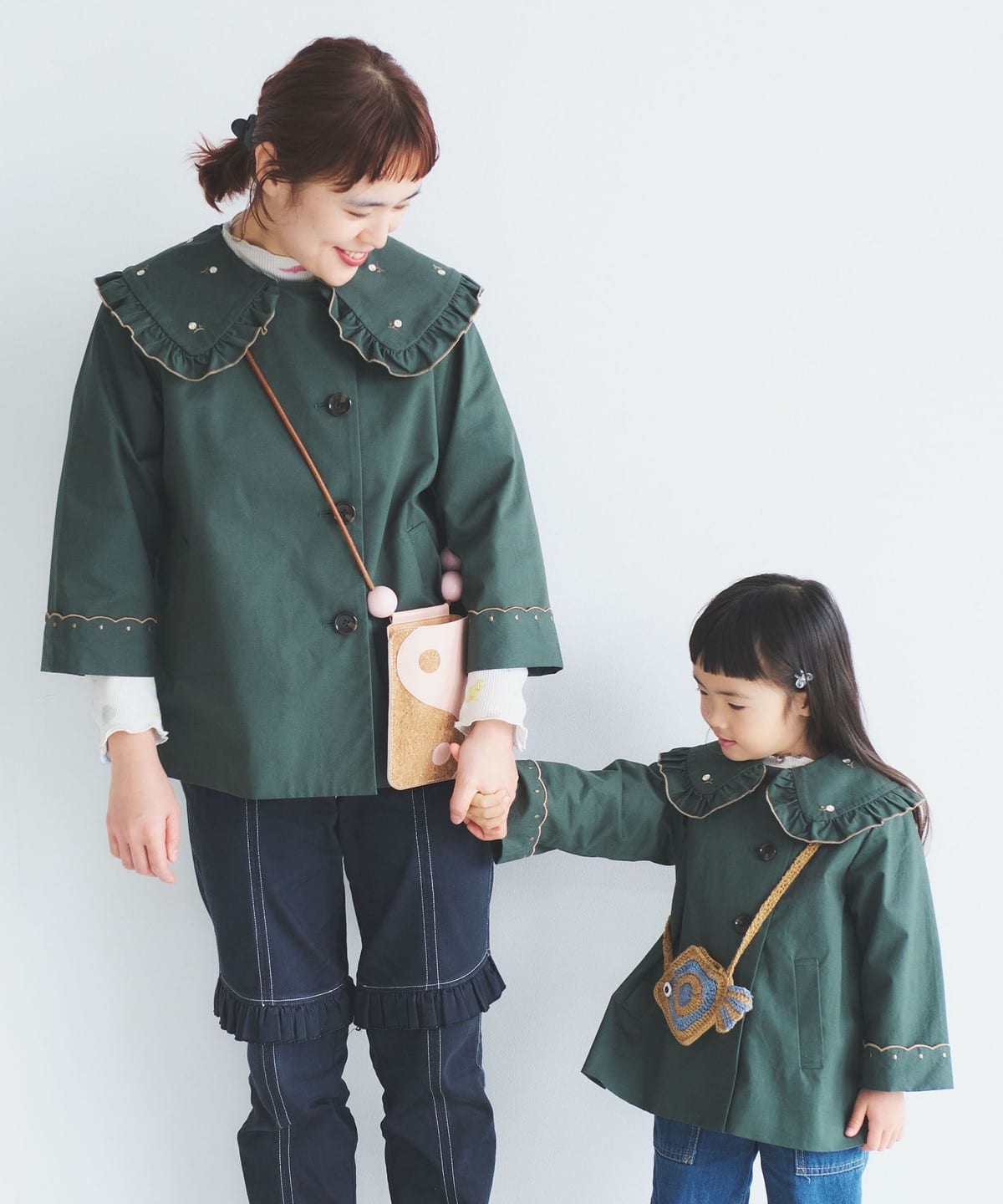 光星学院　Kosei KGロゴ刺繍ネイビーコート B:MING by BEAMS（ビーミング by ビームス）刺繍 ツイル コート