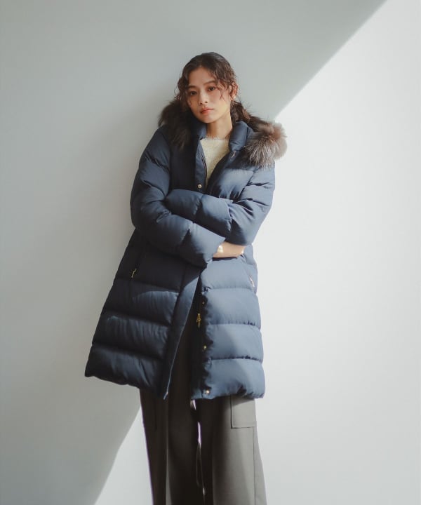 B:MING by BEAMS（ビーミング by ビームス）【GISELeWEB掲載】河田 ロング ダウンコート 24FW（S～L）（コート ダウン コート）通販｜BEAMS