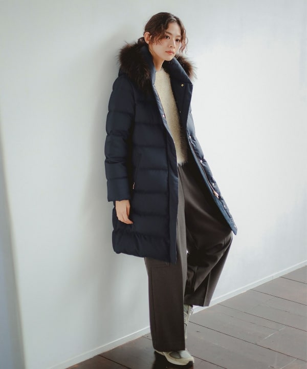 B:MING by BEAMS（ビーミング by ビームス）【GISELeWEB掲載】河田 ロング ダウンコート 24FW（S～L）（コート  ダウンコート）通販｜BEAMS