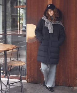 河田 ロング ダウンコート