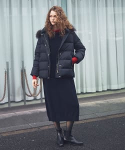 河田 ミドル ダウンジャケット