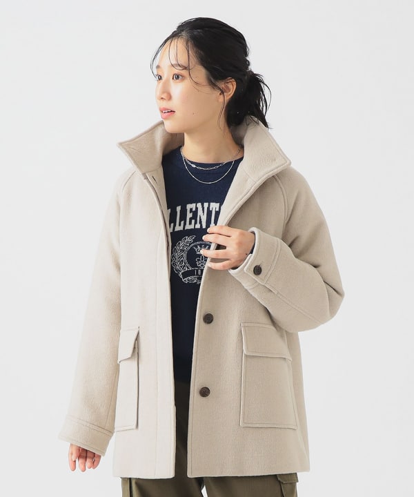 B:MING by BEAMS（ビーミング by ビームス）スタンドカラー コート