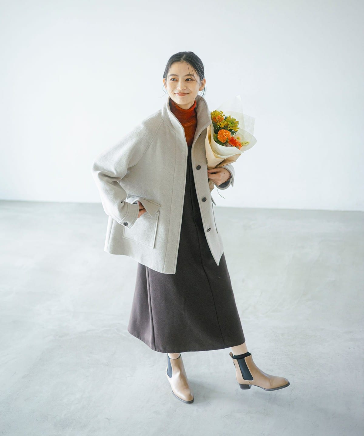 B:MING by BEAMS（ビーミング by ビームス）スタンドカラー