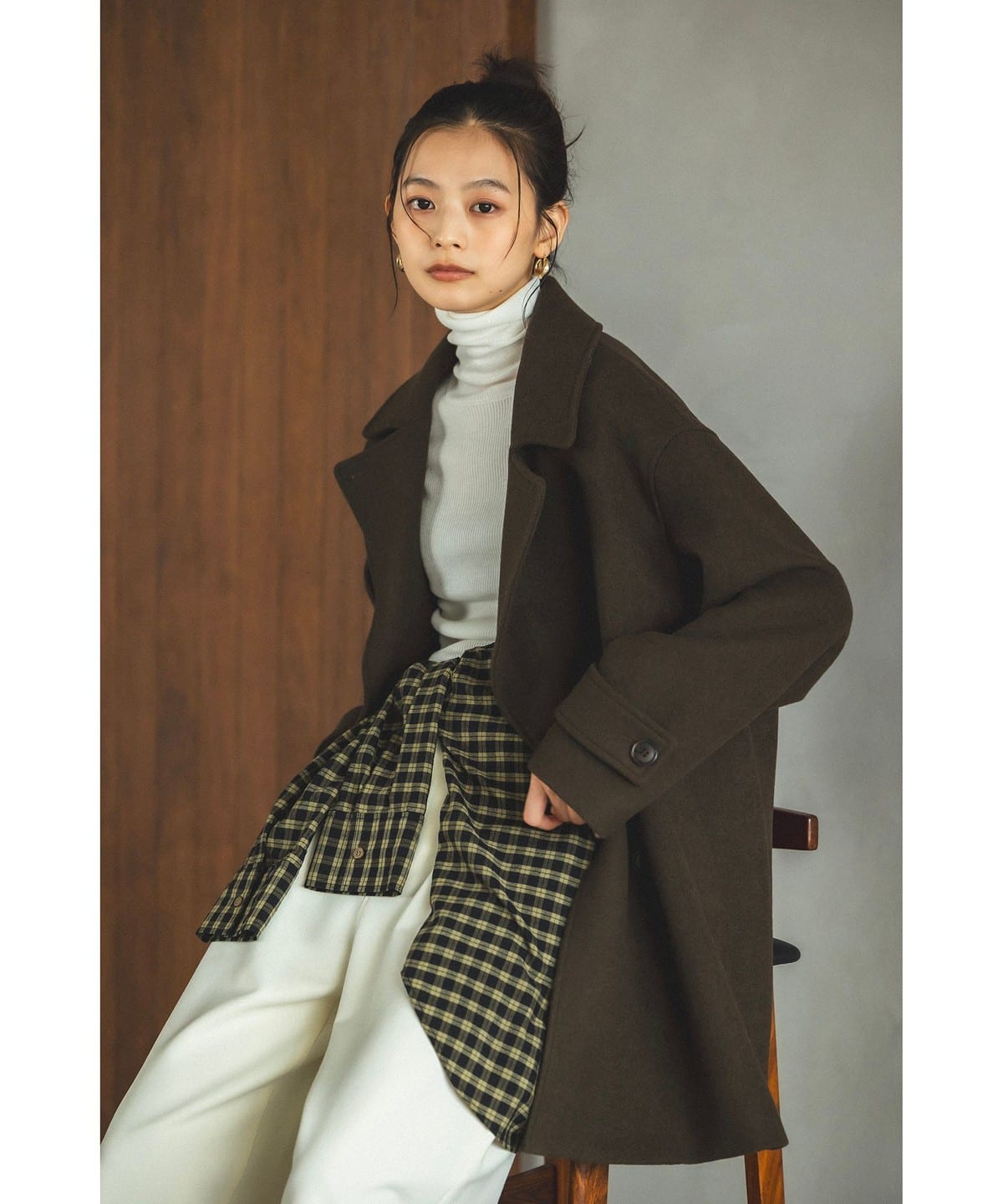 B:MING by BEAMS（ビーミング by ビームス）オーバー ピーコート