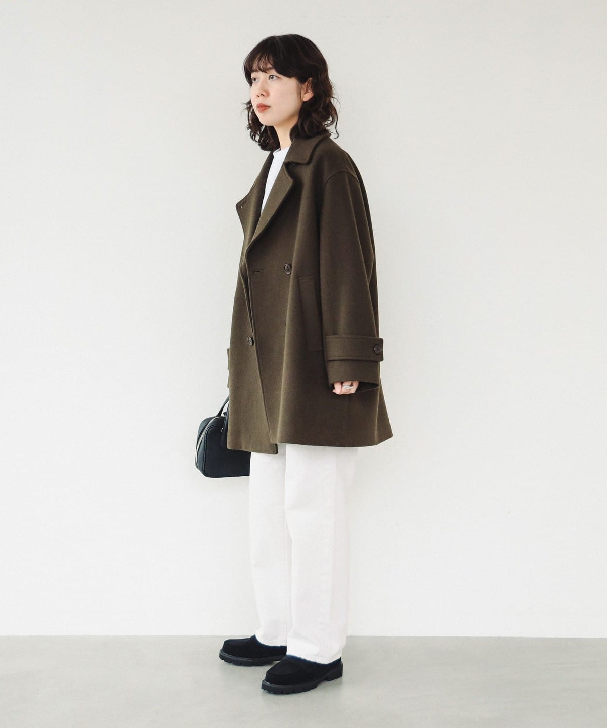 B:MING by BEAMS（ビーミング by ビームス）オーバー ピーコート