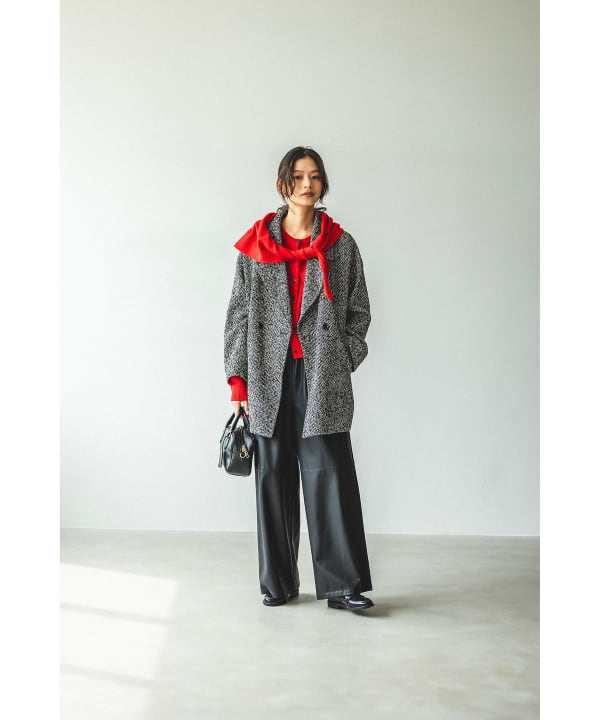 B:MING by BEAMS（ビーミング by ビームス）ヘリンボーン コート