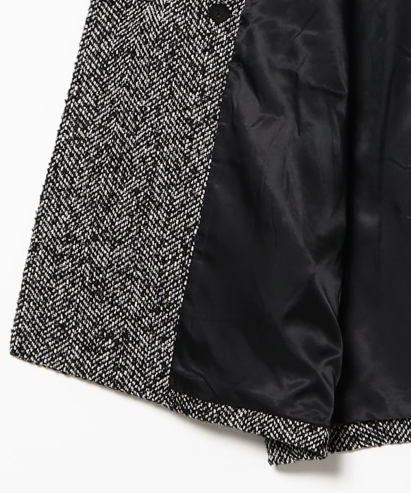 B:MING by BEAMS ラトーレ ヘリンボーン ピーコート アルパカ混 B:MING by BEAMS（ビーミングバイビームス）の「B:MING by BEAMS