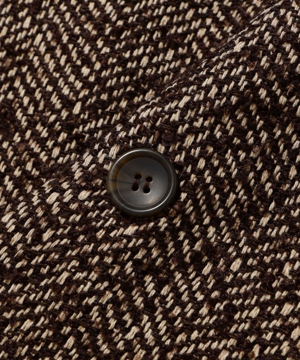 B:MING by BEAMS（ビーミング by ビームス）ヘリンボーン コート