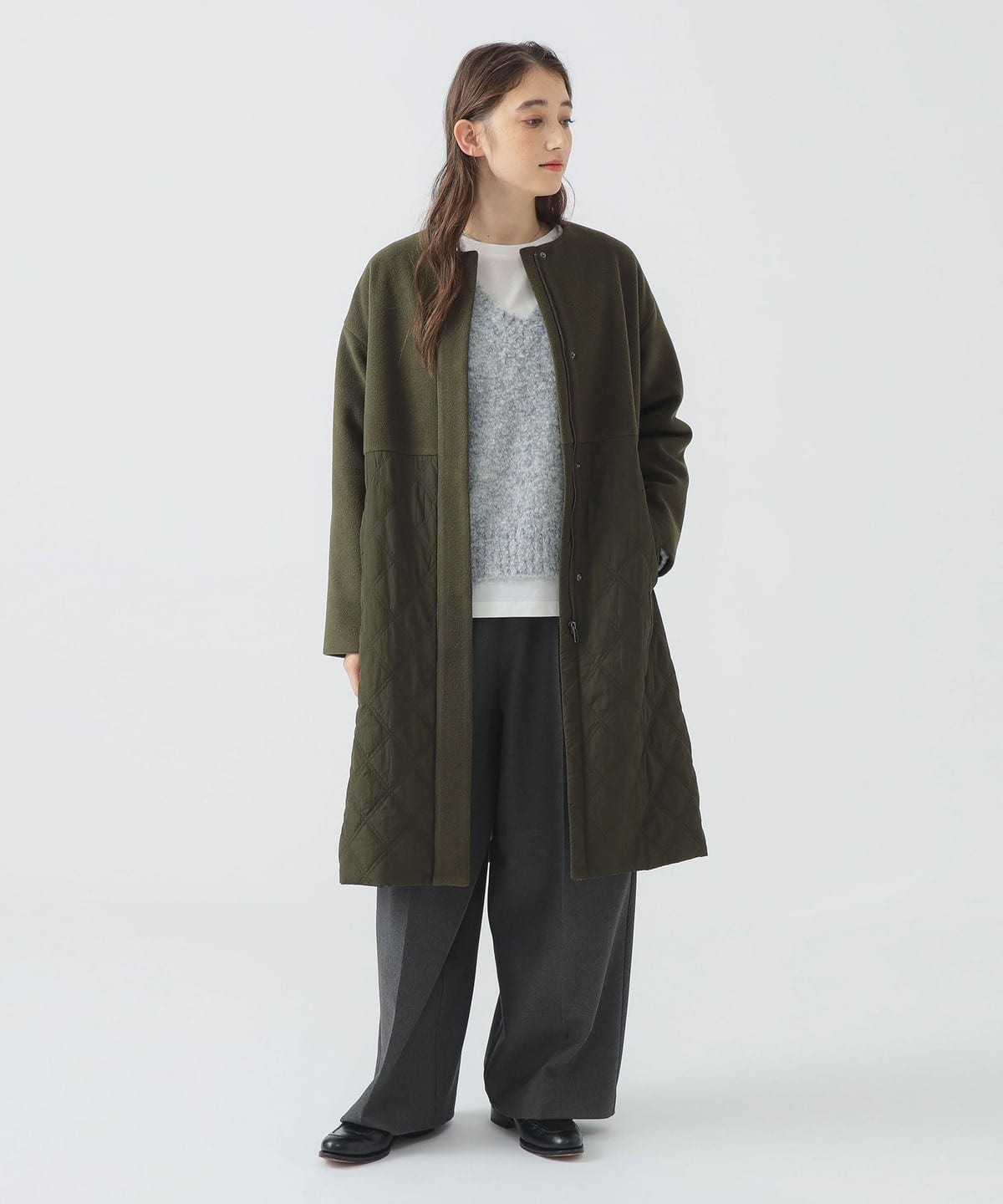 ドッキング コート コート WOMEN OLIVE M
