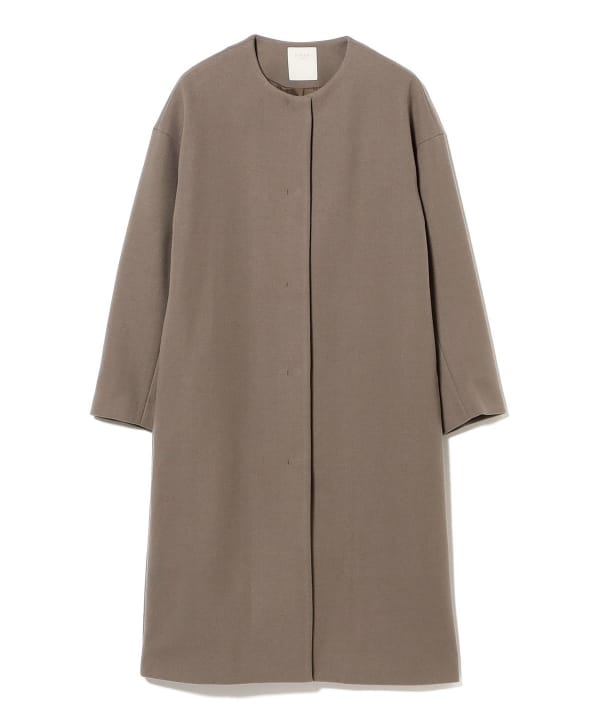 ビームス　ノーカラーコート　未使用品 B:MING by BEAMS（ビーミング by ビームス）ノーカラー コート