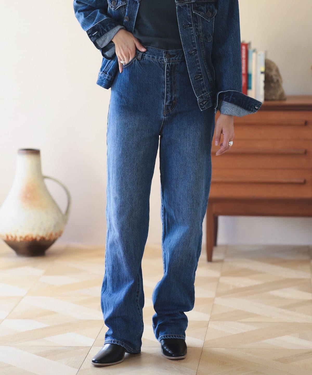 ambiance / Denim Pants パンツ WOMEN INDIGO L ambiance / Denim Pants パンツ WOMEN INDIGO L