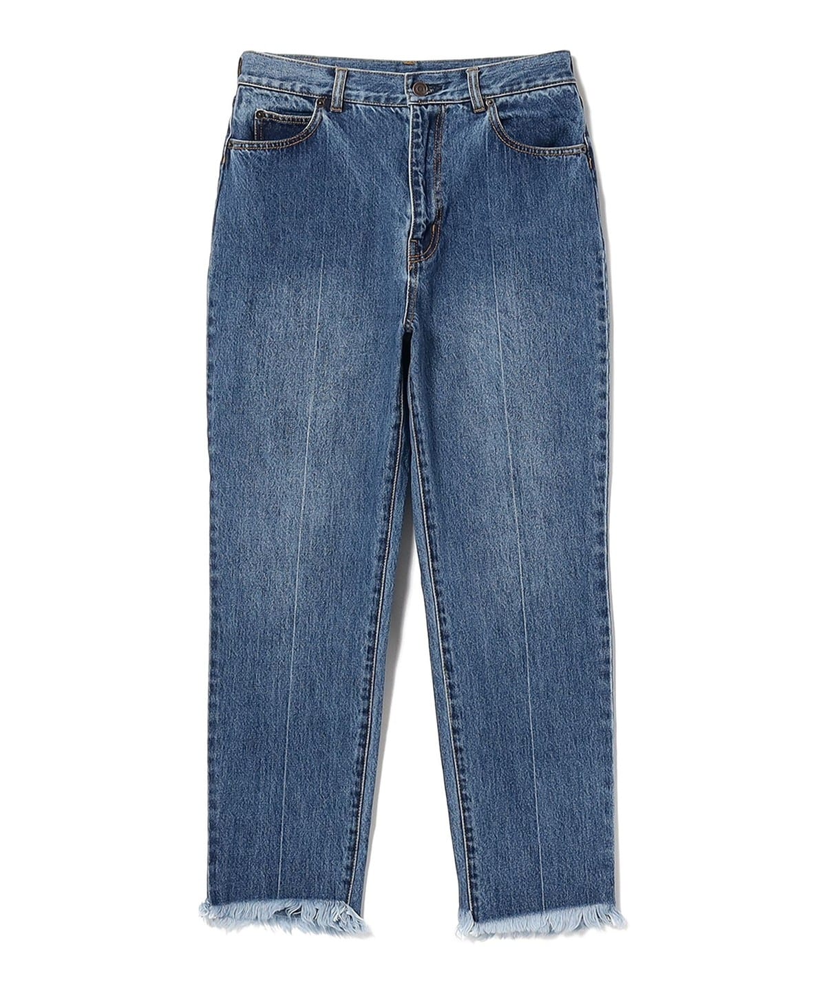 ambiance フリンジ デニムパンツ パンツ WOMEN INDIGO S ambiance フリンジ デニムパンツ パンツ WOMEN INDIGO S