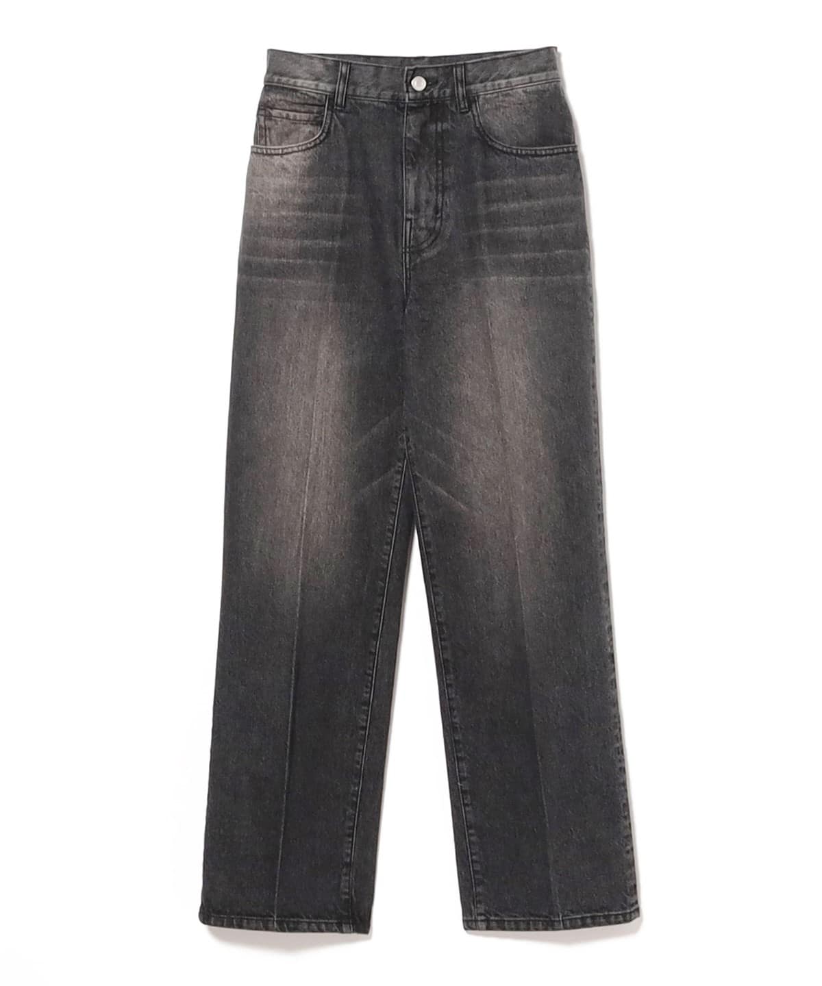 ambiance / Center Line Denim Pants(S L) パンツ WOMEN BLACK DENIM S ambiance / Center Line Denim Pants(S L) パンツ WOMEN BLACK DENIM S