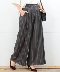 B:MING by BEAMS / TRタックワイドパンツ