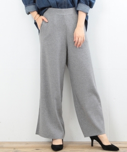 B:MING by BEAMS / 総針ニットワイドパンツ16AW